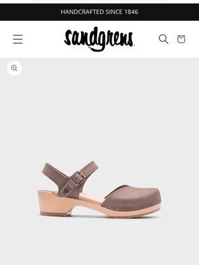Sandgrens Swedish clogs size41
